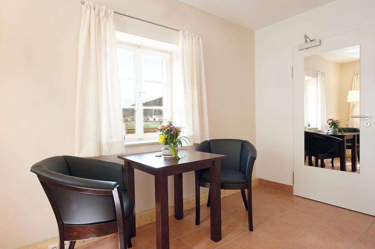 Apartment mit Gartenblick